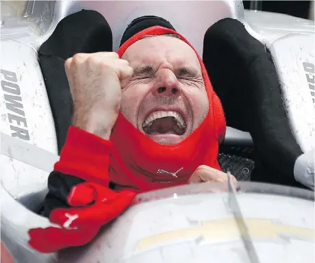  ?? CHRIS GRAYTHEN/GETTY IMAGES ?? Australia’s Will Power was impressive Sunday at the Brickyard en route to claiming his first Indianapol­is 500 title.