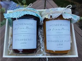  ?? PHOTO BY ARMAND RUIZ AND ANASTASIA KOMAROVA ?? Homemade Jams from Marin hosts a pop-up in Larkspur through this weekend.