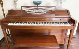  ?? PROVIDED ?? I recently started taking piano lessons again and often think of my mother when I practice, Gloria Golec writes. On Mother’s Day I will play my mother’s favorite piece, “Ave Maria.”