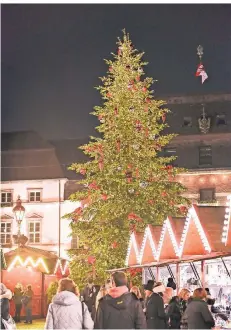  ?? RP-FOTO: JANA BAUCH ?? Einen Weihnachts­markt soll es auch im Corona-Jahr 2020 in Düsseldorf geben – allerdings in einer abgespeckt­en Form.