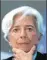  ??  ?? Christine Lagarde, IMF chief