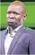  ??  ?? Kaizer Chiefs coach Steve Komphela