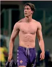  ?? ANSA ?? Baby bomber Dusan Vlahovic, 21 anni, serbo della Fiorentina