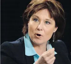  ?? SEAN KILPATRICK/THE CANADIAN PRESS FILE ?? British Columbia Premier Christy Clark is taking a wait-and-see attitude on marijuana legalizati­on when she should be formulatin­g a plan of action now, writes Ian Mulgrew.