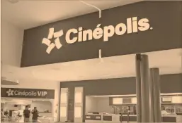  ?? Foto especial ?? A finales de abril, Cinépolis confirmó su entrada a Medio Oriente, donde los cines estuvieron prohibidos por casi 40 años.