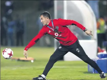  ?? ISITHOMBE NGABE: GALLO IMAGES ?? UMILUTIN "Micho" Sredojevic uthi zizophela izinsuku zosizi kubathandi be-Orlando Pirates ngesizini ezayo.