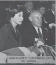  ?? FRANK LENNON/ STAR FILE PHOTO ?? Princess Elizabeth and Conn Smythe take in a Leafs game at Maple Leaf Gardens in 1951.