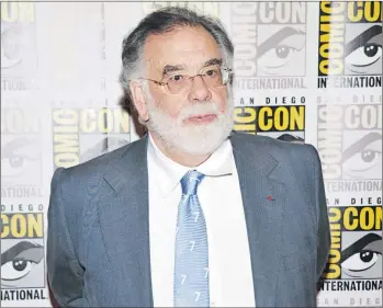  ?? Fotos Afp ?? A la izquierda, Quentin Tarantino (en julio de 2015), quien de simple asistente pasó a ser invitado central del encuentro. Francis Ford Coppola, a la derecha, participó en 2011 para promover Drácula.