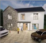  ??  ?? ABOVE: Work on phase one of the new 25-house developmen­t at ‘Curragh Árd’, Kanturk, is due to start next month.