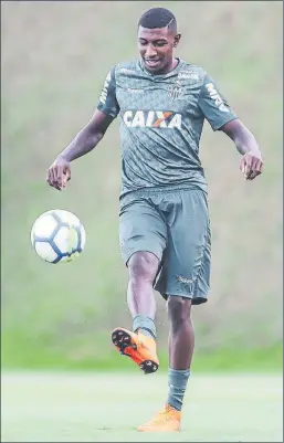 ?? FOTO: MD ?? Emerson, de 20 años, es un prometedor lateral derecho del Atlético Mineiro