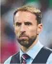  ??  ?? Gareth Southgate.