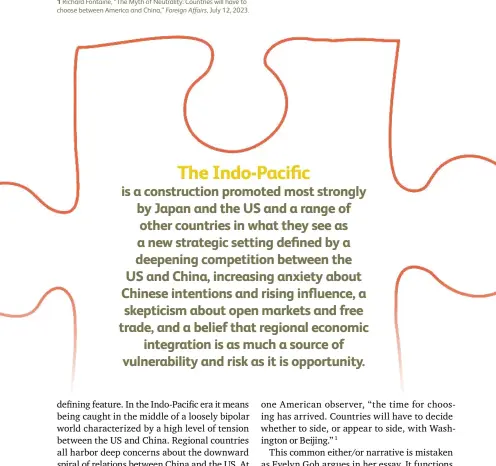  ?? ?? 1 Richard Fontaine, “The Myth of Neutrality: Countries will have to choose between America and China,” Foreign Affairs, July 12, 2023.