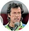  ??  ?? Imran Khan in his playing pomp.