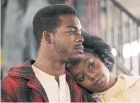  ??  ?? Stephan James and KiKi Layne star in If Beale Street Could Talk. TATUM MANGUS ANNAPURNA PICTURES/THE ASSOCIATED PRESS