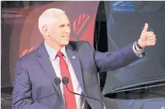  ?? AFP ?? Former US Vice President Mike Pence plans to announce his 2024 White House candidacy next week.