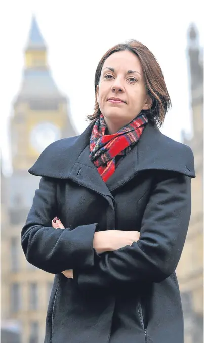  ?? Picture: PA. ?? Kezia Dugdale is using her appearance on the reality TV show to raise money for research into motor neurone disease.