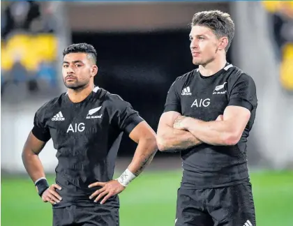  ?? Photo / Photosport ?? Stars such as Richie Mo’unga and Beauden Barrett can potentiall­y earn more than $1 million a year at northern clubs.