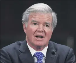  ?? SUSAN WALSH — THE ASSOCIATED PRESS ?? The NCAA, led by president Mark Emmert, has fallen short of upholding gender equity, spending more on male athletes on average than female ones, according to a report.