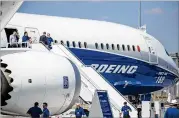  ?? MARLENE AWAAD / BLOOMBERG ?? The choice to buy Boeing 787 Dreamliner­s — a wide-body airplane built for long-haul flights — hints at broader ambitions for Bamboo Airlines.