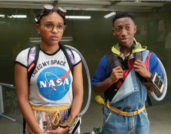  ??  ?? QUICK START: Director Stefon Bristol worked with Netflix to produce ‘See You Yesterday,’ which starred Eden Duncan-Smith and Dante Crichlow.