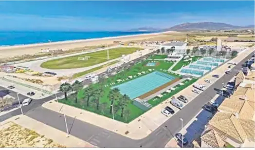  ?? ?? El pulmón deportivo propuesto por Nuevos Aires Tarifa.