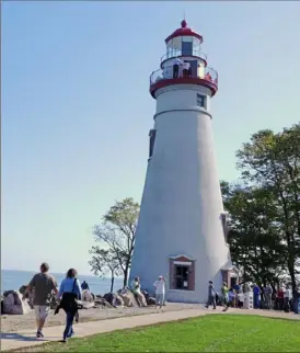  ?? The Blade/Lori King ?? The Marblehead Lighthouse is open for tours during the 22nd Annual Lakeside-Marblehead Lighthouse Festival in Marblehead, Ohio.