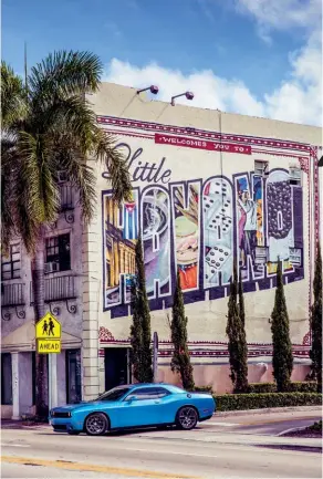  ??  ?? This page, clockwise from top: 'Welcome to Little Havana' mural on 2614; Miami's Latino music scene; a takeaway window in Little Havana