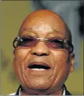  ??  ?? President Jacob Zuma