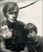  ??  ?? A young Colin James with his father, Bill Munn.