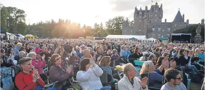  ?? Pictures: Steve Welsh/Deborah Welsh Commercial Media. ?? Kerry Ellis, far left, Tom Urie and Saskia Eng will all star at Glamis Prom, above.