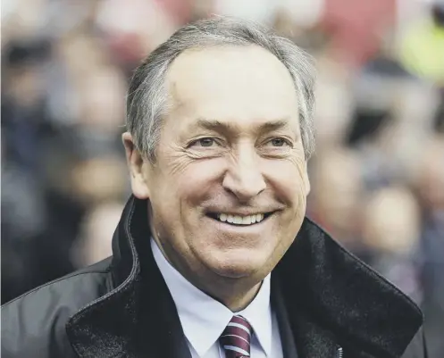  ??  ?? 0 Gerard Houllier, who has died aged 73, guided Liverpool to a cup treble in 2001.