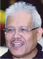  ??  ?? Datuk Hamzah Zainuddin