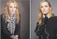  ?? AP PHOTO ?? This combinatio­n photo shows actress-director Lea Thompson, left, during the Sundance Film Festival in 2014 and her daughter, actress Zoey Deutch during the Sundance Film Festival earlier this year 2017, in Park City, Utah. Thompson will make her...