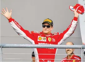  ??  ?? Kimi Räikkönen logró su primer triunfo desde 2013