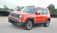  ?? JEEP ?? The fact that the Jeep Renegade ended up being the most off-road capable of the bunch is no surprise.