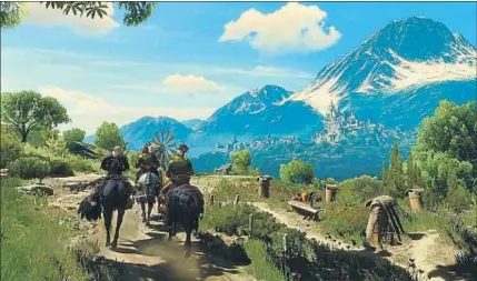  ??  ?? Blood & wine, la prodigiosa ampliación de The witcher III, es uno de los mejores lanzamient­os del año