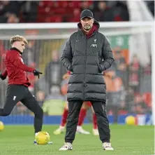  ?? ?? Liverpool manager Jurgen Klopp.