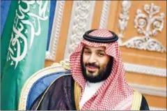  ?? FAYEZ NURELDINE/AFP ?? Saudi Crown Prince Mohammed bin Salman attends a meeting with Lebanon’s Christian Maronite patriarch on November 14 in Riyadh. He has accused Iran of ‘direct military aggression’ against the kingdom by supplying the Yemen rebels with ballistic missiles.