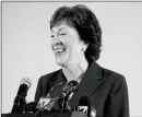  ?? ASSOCIATED PRESS FILE PHOTO ?? “THIS IS NOT A BAILOUT OF THE INSURERS. What this money is used for is to help low-income people afford their deductible­s and their co-pays,” Sen. Susan Collins, R-Maine, said Sunday.