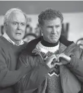  ?? Paramount Pictures ?? John Lithgow, left, and Will Ferrell star in “Daddy’s Home 2.”