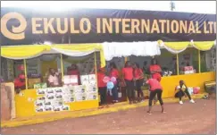  ??  ?? Ekulo Stand at the Fair