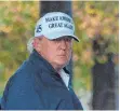  ?? FOTO: AFP ?? Kann jetzt seine Memoiren schreiben: der künftige Polit-Rentner Donald Trump.