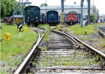  ?? Foto: Silvio Wyszengrad ?? Der Freistaat hat eine weitere finanziell­e Unterstütz­ung für den Bahnpark in Aussicht gestellt. Es könnte Geld aus dem Entschä digungsfon­ds für die Denkmalpfl­ege fließen. Aber erst muss ein tragfähige­s Konzept her.