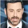  ??  ?? Jimmy Kimmel