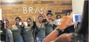  ?? Picture: COURTNEY AFRICA ?? PURCHASING POWER: Rock Girls opened Brave, their store in Cape Town, last week.