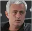  ??  ?? TENSE: Mourinho