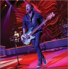  ?? SPECIAL TO OKANAGAN NEWSPAPER GROUP ?? Jeff Pilson, a member of Foreigner is pictured in a file photo. Just named to the Rock and Roll Hall of Fame, the band will play in Penticton on Saturday, May 4 at the South Okanagan Events Centre.
