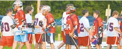  ?? COURTESY PHOTO ?? Programs benefiting from US Lacrosse’s grants could be in trouble as the largest governing body for the sport faces financial troubles.