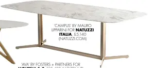  ??  ?? ‘CAMPUS’ BY MAURO LIPPARINI FOR NATUZZI
ITALIA, £5,140 (NATUZZI.COM)