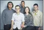  ?? ASSOCIATED PRESS FILE ?? Steven Garza, left, director Jesse Moss, Rene Otero, director Amanda McBaine and Ben Feinstein pose for a portrait to promote the film “Boys State” during the Sundance Film Festival in Park City, Utah on Jan. 24.